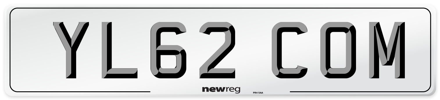 YL62 COM Number Plate from New Reg